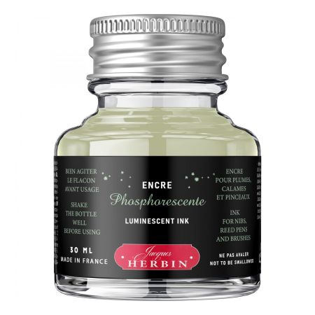 Consumabile - Calimara 30 ml Fine Arts Pigmented Phosphorescente, Jacques Herbin