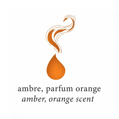 Calimara 30 ml Scented Amber Parfum Orange, Jacques Herbin [1]