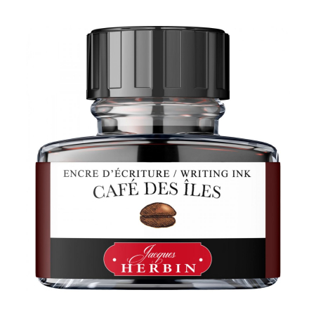 Jacques Herbin - Calimara 30 ml Writing The Pearl of Inks Cafe des Iles, Jacques Herbin