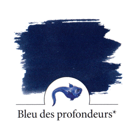 Calimara 30 ml Writing The Pearl of Inks Bleu des Profondeurs, Jacques Herbin [3]