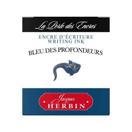 Calimara 30 ml Writing The Pearl of Inks Bleu des Profondeurs, Jacques Herbin [1]