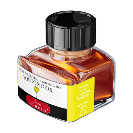 Calimara 30 ml Writing The Pearl of Inks Bouton d'Or, Jacques Herbin [2]