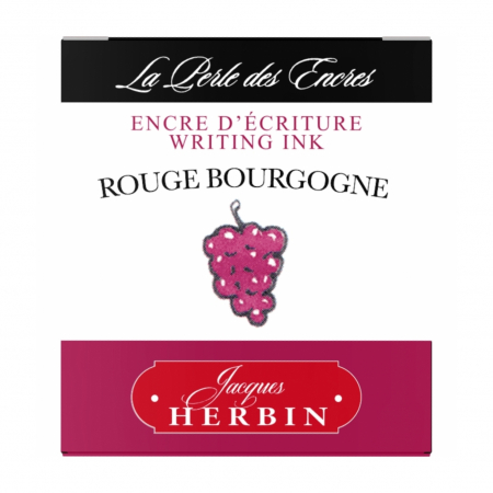 Calimara 30 ml Writing The Pearl of Inks Rouge Bourgogne, Jacques Herbin [3]