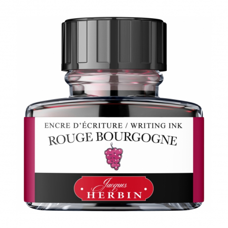 Jacques Herbin - Calimara 30 ml Writing The Pearl of Inks Rouge Bourgogne, Jacques Herbin
