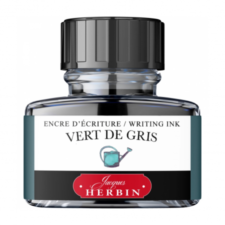 Jacques Herbin - Calimara 30 ml Writing The Pearl of Inks Vert de Gris, Jacques Herbin