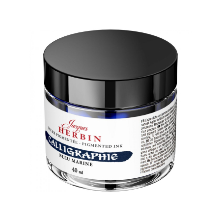 Calimara 40 ml Pigmented Bleu Marine Jacques Herbin [1]