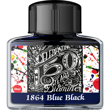 150th Anniversary - Calimara 40ml  - Blue Black Diamine