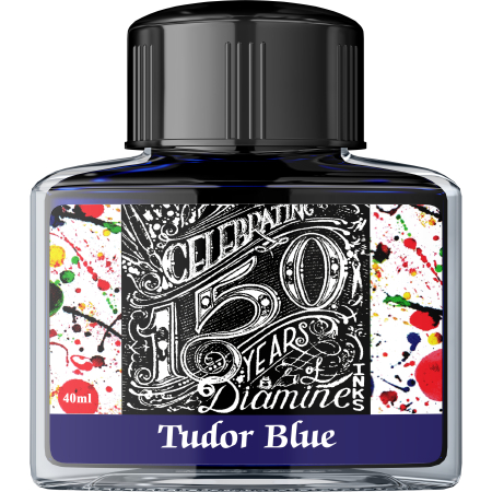 150th Anniversary - Calimara 40ml - Tudor Blue Diamine