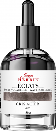 Consumabile - Calimara 50 ml Gris Acier Jacques Herbin