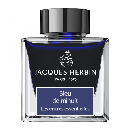 Consumabile - Calimara 50 ml Prestige Essentielles Bleu de Minuit, Jacques Herbin