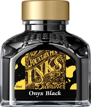 Consumabile - Calimara 80 ml - Onyx Black Diamine
