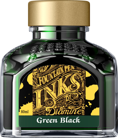 Brand - Calimara 80ml - Green/Black Diamine