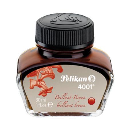 Brand - Calimara Cerneala 4001, Brilliant-Brown 30 ml, Pelikan 