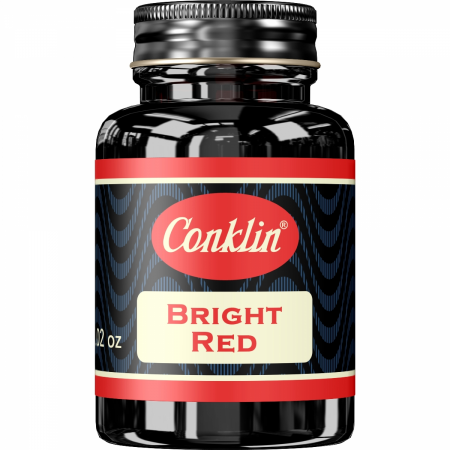 Conklin - Calimara cerneala Bright Red 60 ml, Conklin
