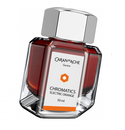 Caran d'Ache - Calimara Cerneala Electric Orange 50ml, Caran d'Ache