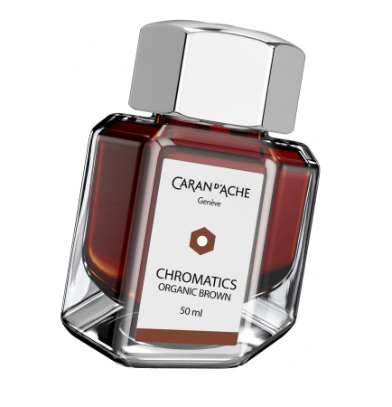 Caran d'Ache - Calimara Cerneala Organic Brown 50ml, Caran d'Ache