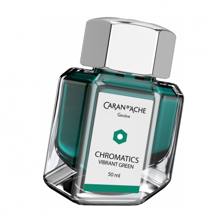 Caran d'Ache - Calimara Cerneala Vibrant Green 50ml, Caran d'Ache