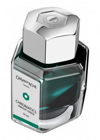 Calimara Cerneala Vibrant Green 50ml, Caran d'Ache [2]