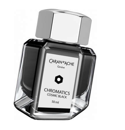 Caran d'Ache - Calimara Cerneala Cosmic Black 50ml, Caran d'Ache