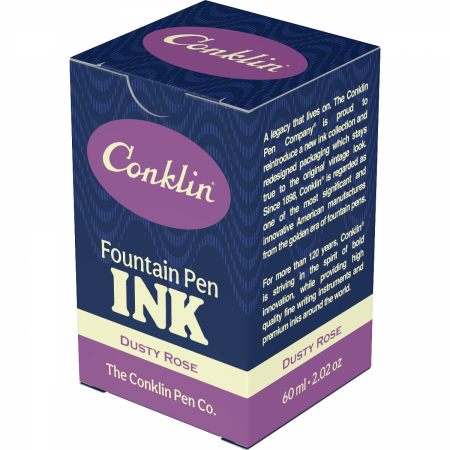 Calimara cerneala Dusty Rose 60 ml, Conklin [1]