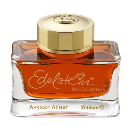 Nou! - Calimara cerneala Edelstein Ink Apricot Achat, Pelikan