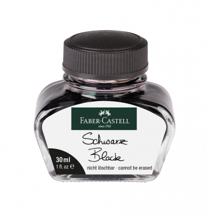Calimari Cerneala - Calimara Cerneala Faber-Castell Black 30 ml