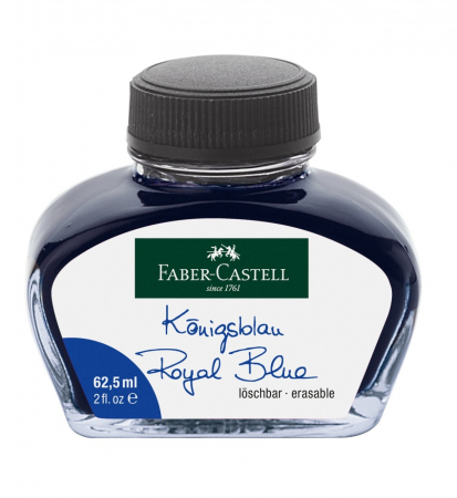 Back to School - Calimara Cerneala Faber-Castell Albastra 62.50 ml