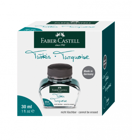 Calimara Cerneala Faber-Castell Turquoise 30 ml [1]