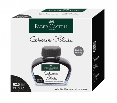 Calimara Cerneala Faber-Castell Neagra 62.50 ml [1]