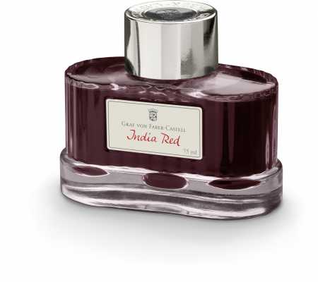 Graf Von Faber-Castell - Calimara Cerneala Indian Red 75 ml, Graf von Faber-Castell