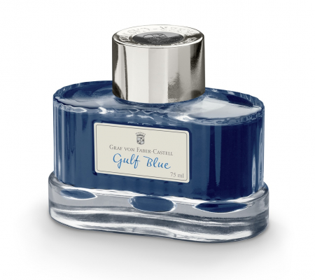 Graf Von Faber-Castell - Calimara Cerneala Gulf Blue 75 ml, Graf von Faber-Castell