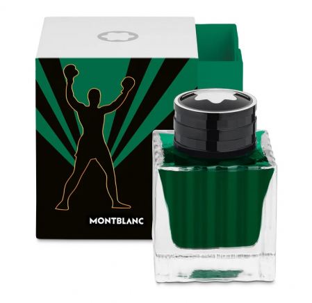 Calimari Cerneala - Calimara Cerneala Green, Great Characters Muhammad Ali, 50 ml, Montblanc