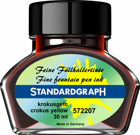 Calimari Cerneala - Calimara Cerneala Crokus Yellow Permanent Standardgraph 30ml