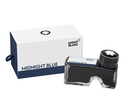 Consumabile Montblanc - Calimara Cerneala Midnight Blue 60 ml, Montblanc
