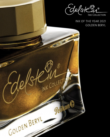 Calimara Cerneala Pelikan Edeslstein Golden Beryl 50ML, Editie Speciala 2021 [5]