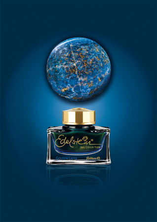 Calimara Cerneala Edelstein Golden Lapis 50 ml, Ed Speciala 2024, Pelikan [6]