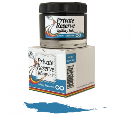 Private Reserve Ink - Calimara Cerneala Private Reserve Ink, 60 ml Infinity Turquoise