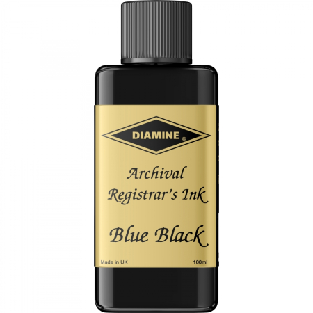 Registrars - Calimară Cerneala Registrars Blue Black, Diamine