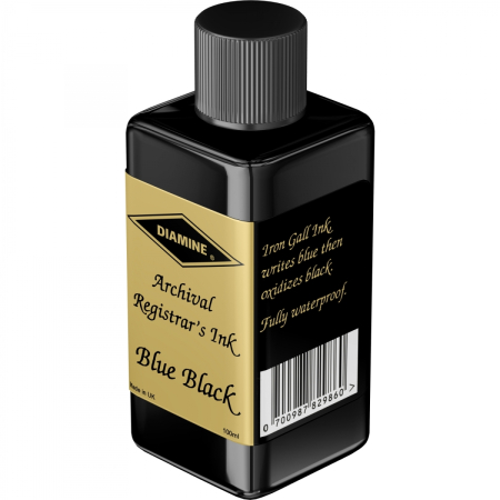 Calimară Cerneala Registrars Blue Black, Diamine [1]