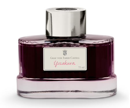 Consumabile - Calimara Cerneala Roz Yozakura 75 ml, Graf von Faber-Castell