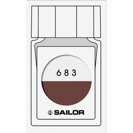 Calimara Cerneala Sailor 20 ml Studio 683 - brown [3]