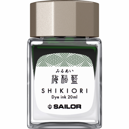 Shikiori 20ml - Calimara cerneala Shikiori Spring Miruai Green 20 ML, Sailor