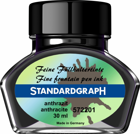 Calimari Cerneala - Calimara Cerneala Standard Antracite Permanent Standardgraph 30ml