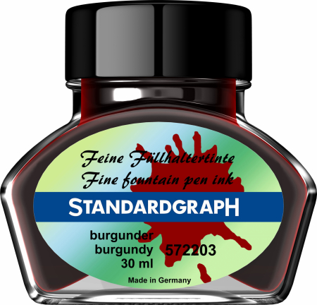 Calimari Cerneala - Calimara Cerneala Standard Burgundy Permanent Standardgraph 30ml