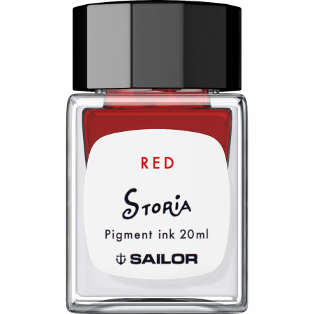 Consumabile - Calimara cerneala Sailor Storia 20 ml Pigment FIRE RED