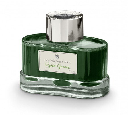 Graf Von Faber-Castell - Calimara Cerneala Viper Green 75 ml, Graf von Faber-Castell