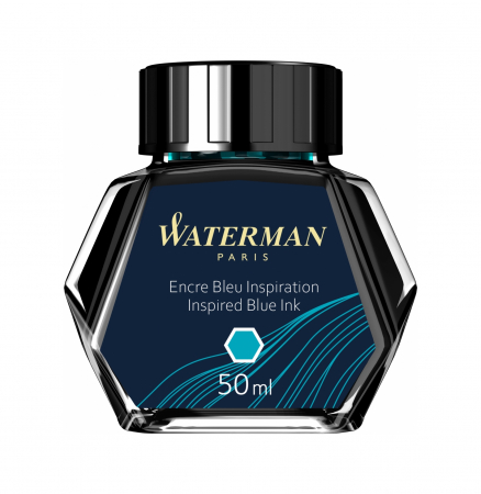 Calimara Cerneala Waterman Inspired Blue 50 ml permanent [2]