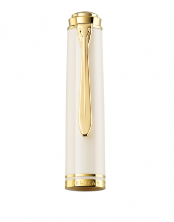 Pelikan - Capac Stilou / Roller Souveran White M400/R400, Pelikan