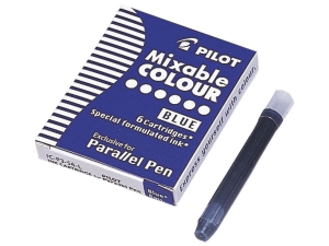 Cartuse Cerneala Blue Parallel Pen, Set 6 Buc, PILOT