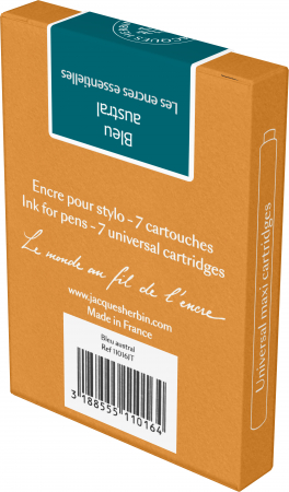 Cartuse Bleu Austral - set 7 buc Jacques Herbin [2]